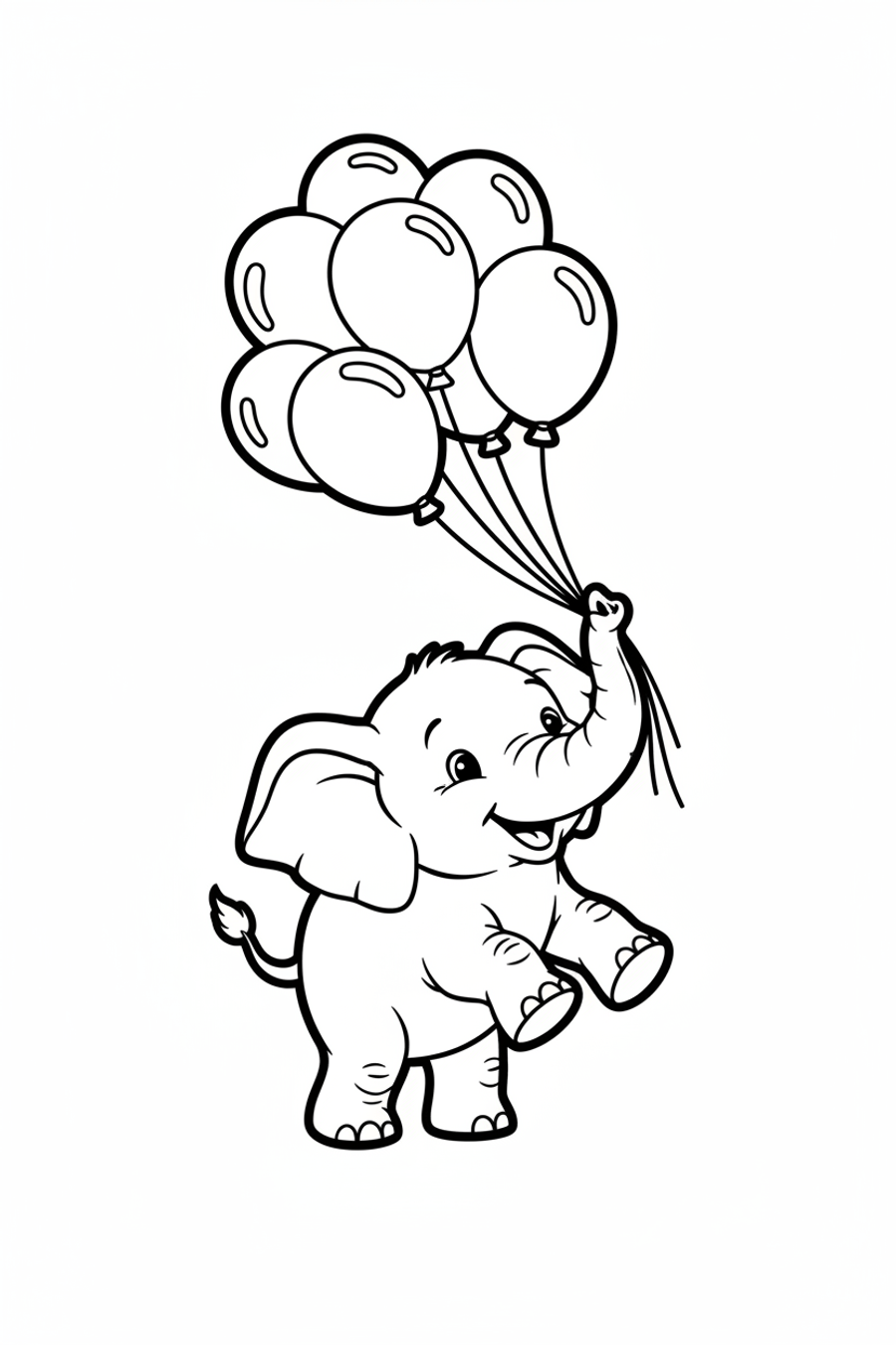 Real AI-generated coloring-book line art, produced on this platform